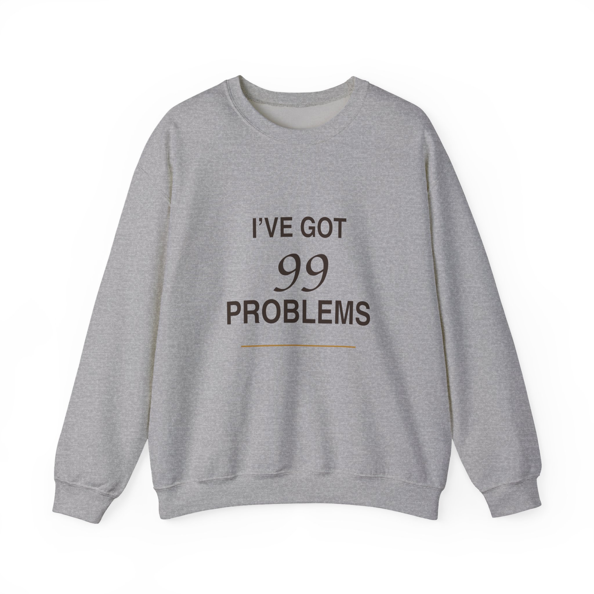 I’ve Got 99 Problems Sweatshirt | But God Is Bigger Christian Crewneck - Image 13