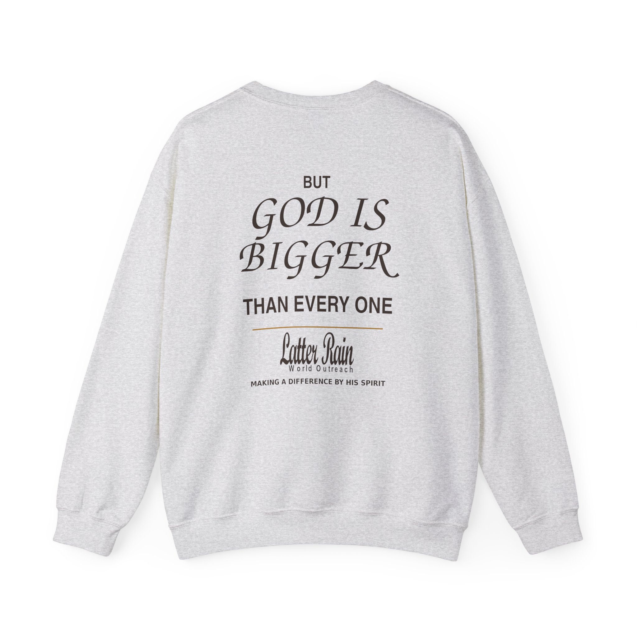 I’ve Got 99 Problems Sweatshirt | But God Is Bigger Christian Crewneck - Image 10
